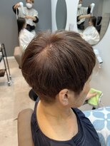 ファクト(FACT SPA) 白髪ぼかし すっきりショート/根本染め