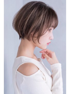 ロジッタ(ROJITHA) 【ROJITHA原宿表参道】丸みショート×アッシュベージュ