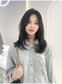 韓国ヘアレイヤーカット中華ヘアワンホンヘアハイトーン20代