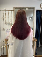 スピックアンドスパン(SPIC&SPAN) ブリーチなし○縮毛矯正カラー♪