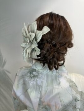 シーク(seak) 浴衣ヘアアレンジ