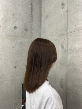 アジールヘア 赤羽駅南口店(agir hair) ブラウンカラーワンカラーケアカラー(赤羽/赤羽駅/赤羽南口)
