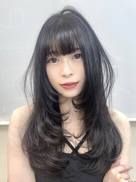 ヴェイン 渋谷(vain) トレンドレイヤー大人可愛いヘア20代ヘア