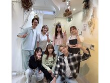 アミュー(amiu)の雰囲気（みんな美容師大好きな癒し系で明るく楽しい最高のメンバーです^^）