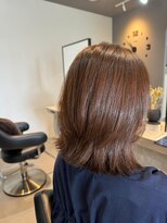 テンペランス(Temperance.) 髪質改善 くびれヘア×ベージュ