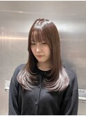 韓国風レイヤースタイル/チョコレートブラウン/アッシュブラウン
