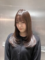 マルジ(marugi)&nbsp;韓国風レイヤースタイル/チョコレートブラウン/アッシュブラウン