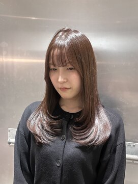 マルジ(marugi) 韓国風レイヤースタイル/チョコレートブラウン/アッシュブラウン