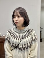 ヘアー アイス 御器所本店(HAIR ICI)&nbsp;ブリーチなしチョコレートブラウン春カラー初カラー