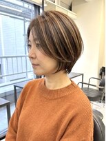 バッカ(BACCA) 丸みシルエットで若見え◎上品ショートボブ