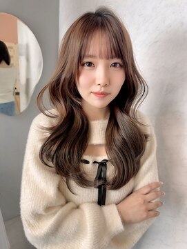 クム(kumu) 【kumu】似合わせレイヤー /グレージュ/ アイドル前髪/栄/名古屋