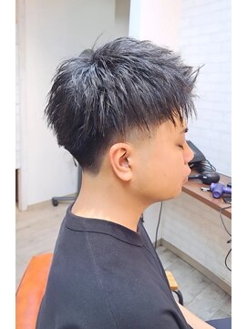 ヘアーサロン カヴィエ(hair salon covie) メンズショート　スパイキーショート　アップバングショート