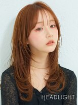 アーサス バイ ヘッドライト 出雲店(ursus by HEADLIGHT)&nbsp;小顔似合わせミディアムレイヤーくびれハッシュカット顔周り韓国