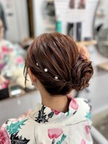 アールグランデ 静岡店(R GRANDE)&nbsp;浴衣サイドシニヨン