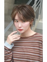 エミュ 表参道 青山(emu)&nbsp;丸み小顔ショートハイライト表参道