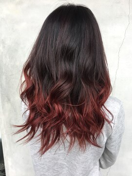 ベルファーレ(velfarre) レッドグラデーションカラー☆