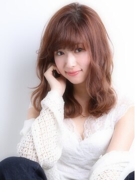 オートル 綱島店(AUTRE by FUGA hair) 厚めバング×美髪ふわカール【AUTRE綱島店】
