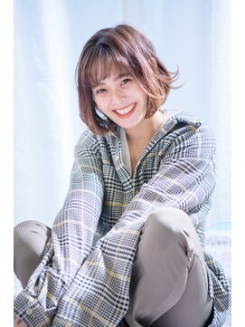 ネオリーブノース 中板橋店(Neolive north) 大人可愛いソフトウェイトボブ