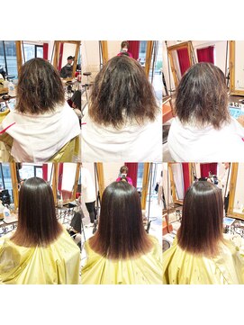 大嶋直樹の美容室 表参道 大嶋直樹の高難易度縮毛矯正　縮毛矯正表参道　表参道縮毛矯正