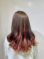 アズール 草加(azule)&nbsp;アプリコットのインナーカラー