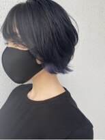 カプア 仙台駅前店(Kapua)&nbsp;くすみブルー/ネイビー/ブルージュ/ショート/耳かけ/ネオウルフ