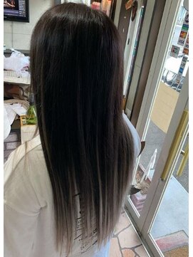 ポプラの木 グラデーションエクステ