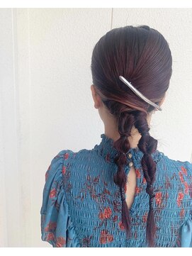 ワークスヘアー(WORKS HAIR) お呼ばれヘア