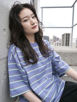 ソルト(Salt) 『Salt/福岡 大名』顔周りレイヤーロングSTYLE(OKABE)２