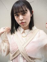 イル(il)&nbsp;オリーブグレー×インナーカラーグリーン【刈谷　安城　知立】