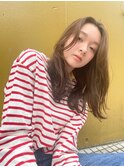 【kate 大宮】ペールキャラメルベージュxナチュラルロング