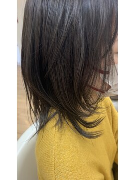 アメイジングヘアー 中沢店(AMAZING HAIR) ミディアム×レイヤー/レイヤーボブ/レイヤーカット/韓国ヘア