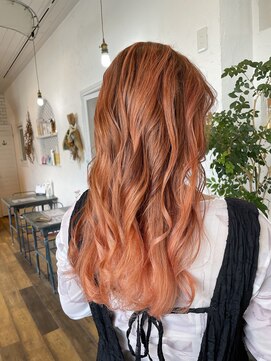 ソンリエ(SONRiE) アプリコットバレイヤージュ