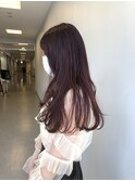 ゆるふわ巻き◎ピンクブラウン