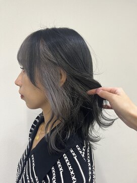 アオアクア バイ グルグル 小岩店(ao akua by GULGUL) .フェイスインナーカラー.