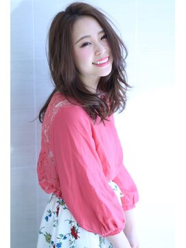 オーロ 千里山店(ORO) 20代30代40代50代美髪ピンクブラウン切りっぱなしボブショート