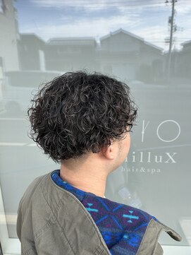 チラックス(ChilluX) しっかりとカール感のあるスパイラルパーマ