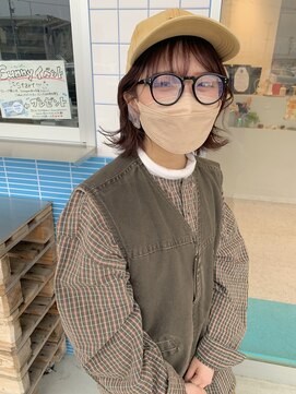 フェーディン(fa/din) ボブ×ピンクブラウン