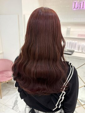 リルミー(Lilme) ブリーチなしレッドブラウン*まゆ