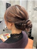 ☆結婚式お呼ばれヘアアレンジ/ゆるふわアレンジ☆