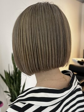 スティロ(stylo) ハイライトカラーグレージュベージュケアブリーチダブルカラー