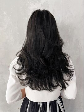 アルバム 渋谷パルコ(ALBUM) ブルーグレージュレイヤーロングニュアンスカラー_ba492431