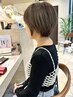 カット＋イルミナカラー使用＋ハイライトorダブルカラー　￥25630
