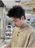 スパイキーショート/短髪パーマ/ピンパーマ【丸山武志】
