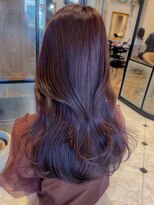 ロンド ブランシュ 錦糸町北口(Lond blanche)&nbsp;小顔に見せるヘアココアベージュ黒髪カタログ