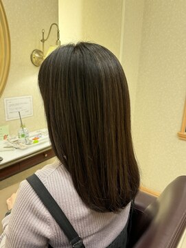 松本平太郎美容室 銀座本店 さらつやストレート/30代40代50代60代