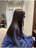 【髪質改善カラー】ブリーチなしカラー+ココアブラウン