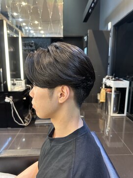 インアンドヤング(in&yang) ニュアンスパーマ/センターパート