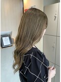 【EIGHT 豊崎】お客様スタイル_オリーブベージュ
