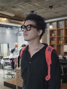 ヒカリス 中崎店(HIKARIS) メンズ × ベリーショート