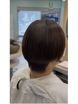 アース 上本町店(HAIR&MAKE EARTH) 冬の湿気対策◎美髪縮毛矯正×ボブ